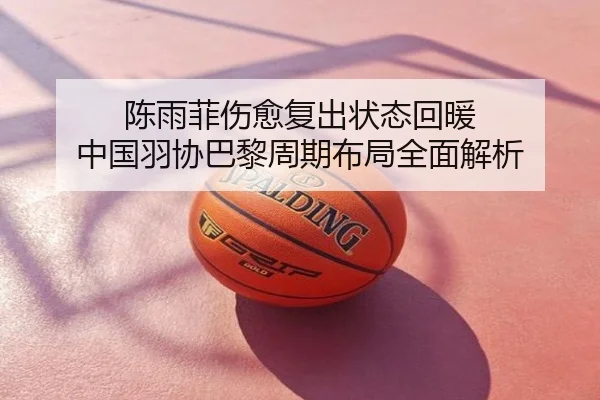陈雨菲伤愈复出状态回暖 中国羽协巴黎周期布局全面解析